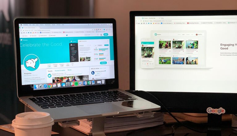 social media desktop